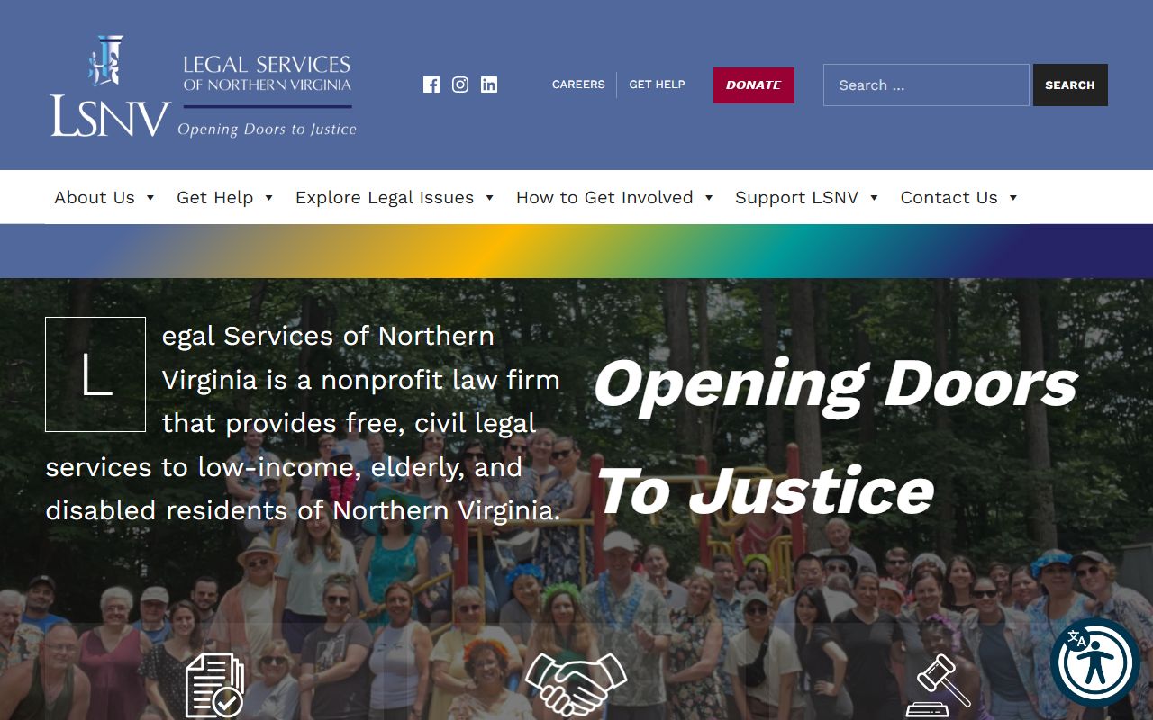 Legal Services of Northern Virginia help for Arlington County divorce records