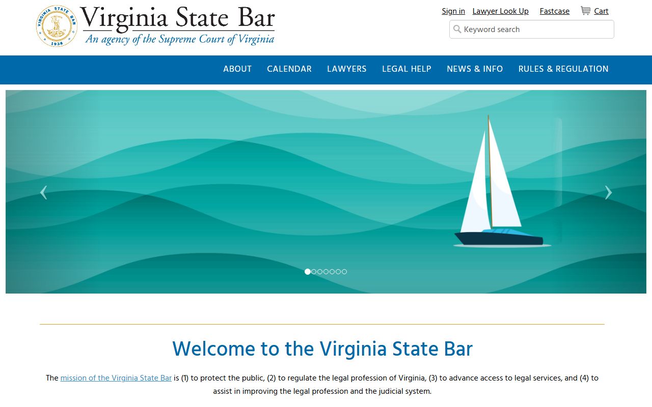 Virginia State Bar lawyer referral for Arlington County marriage and divorce records